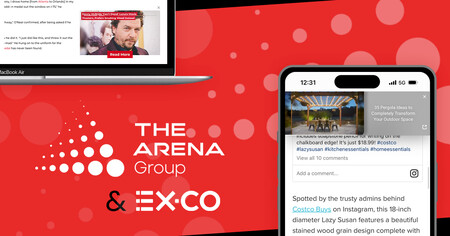 The Arena Group and EX․CO Partnership