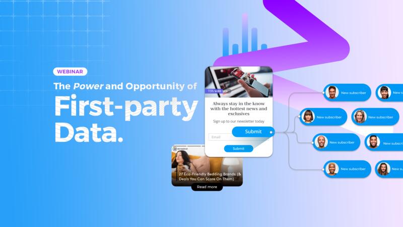 First-party data webinar